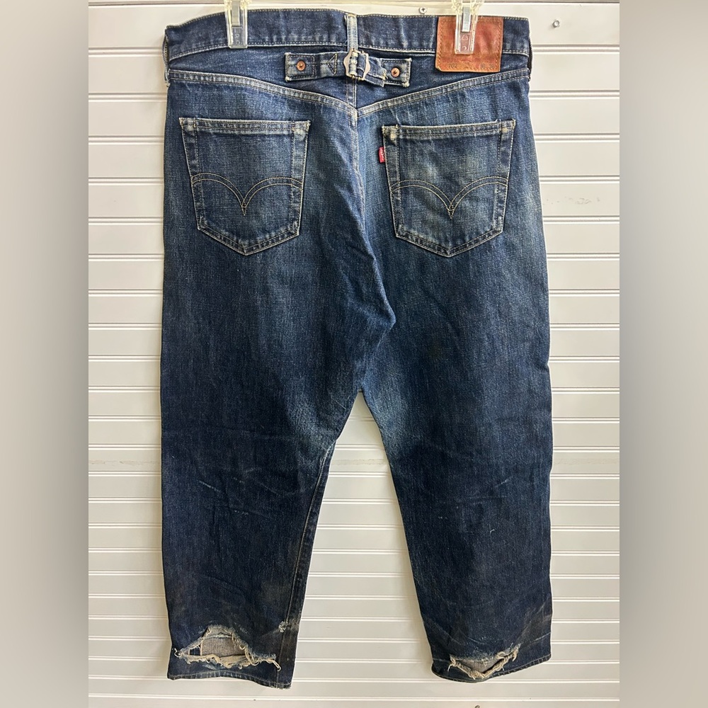 Levi’s Vintage Clothing LVC 702XX Cinch Back Jeans Selvedge Denim 1930s